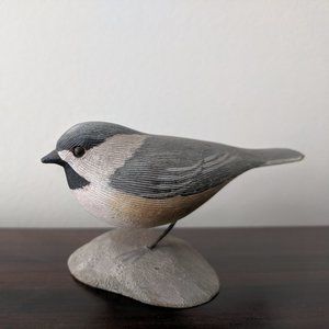 chickadee figurine